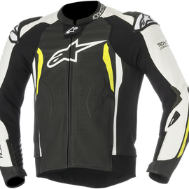 GP Tech v2 Jacket - Black/White/Yellow - US 38 / EU 48