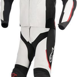 GP Pro 2-Piece Leather Suit - Black/White/Red - US 40 / EU 50