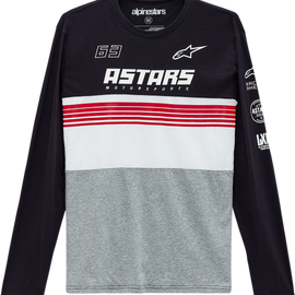 Turbo Long-Sleeve T-Shirt - Black/Heather Gray - XL