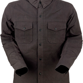 Fullciip Canvas Jacket - Gray - 5XL
