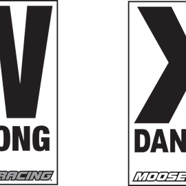 Danger/Warn Course Arrow