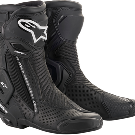 SMX+ Vented Boots - Black - US 9 / EU 43