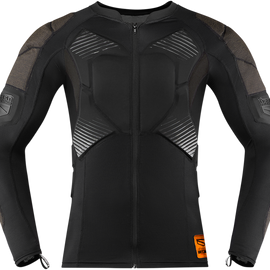 Field Armor™ Compression Shirt - Black - 2XL