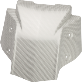 Intake Cover - White Carbon