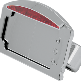 LED Tailight/License Plate Mount - Half-Moon - Flat