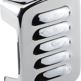 Louvered Coil Cover - Harley Davidson - Chrome