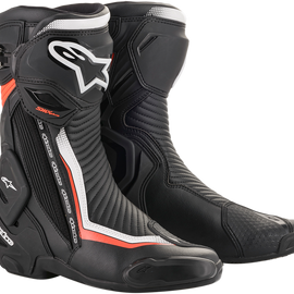 SMX+ Boots - Black/White/Red Fluorescent - US 10.5 / EU 45