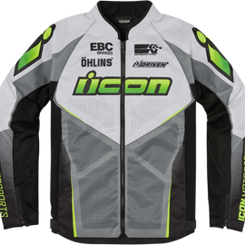 Hooligan Ultrabolt Jacket - Gray/Hi-Vis - Medium