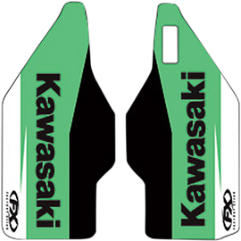 Fork Guard Graphic - Kawasaki KX