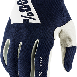 Ridefit Gloves - Navy/White - Small