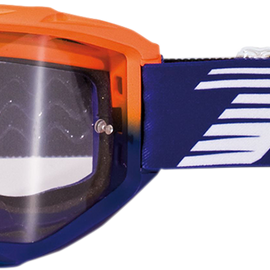 3450 Riot Goggles - Orange Fluo/Blue - Light Sensitive
