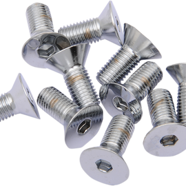 5/16X24X1" Chrome Flat Head