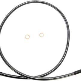 Brake Line - Front - Black Pearl - 38"