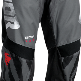 Sector Tear Pants - Gray/Black - 28