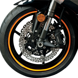 Wheel Decal - Fluorescent Orange