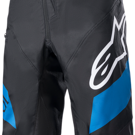 Racer Shorts - Black/Blue - US 40