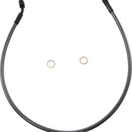 Brake Line - Front - 12 mm - 35° - 28" - KARBONFIBR