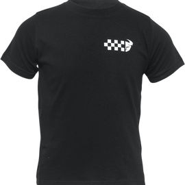 Toddler Checkers T-Shirt - Black - 4T