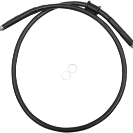 Brake Line - Front - +12" - Black - XL
