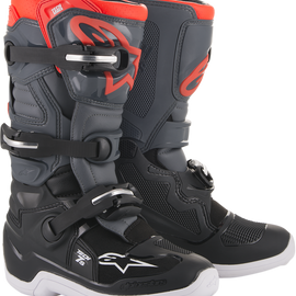 Tech 7S Boots - Black/Gray - US 5
