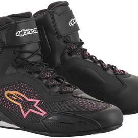 Stella Faster-3 Rideknit Shoes - Black/Yellow/Pink - US 11.5