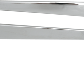 Rear Fender Strut - Smooth - Chrome