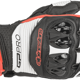 GP Pro R3 Gloves - Black/White/Red - Large