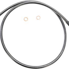 Brake Line - Front - Black Pearl - 40"