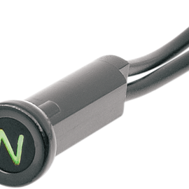 Snap-In Indicator Light - Neutral - Black Bezel