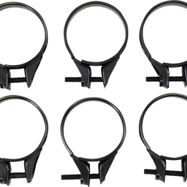 Carburetor Clamps - 35-38 mm - 6-Pack
