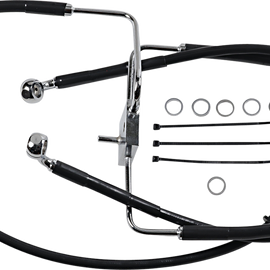 Brake Line - +10" - Black - XL