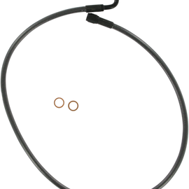 Brake Line - Black Pearl - 3/8"/90° - 31"