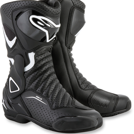 SMX-6  v2 Vented Boots - Black/White - US 11 / EU 43