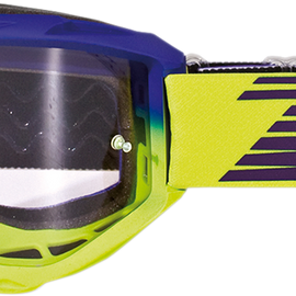 3450 Riot Goggles - Electric Blue/Yellow Fluo - Light Sensitive