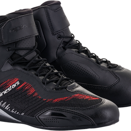 Faster-3 Rideknit Shoes - Black/Silver/Red - US 13