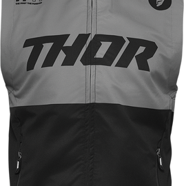 Warmup Vest - Black/Charcoal - 3X