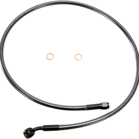 Brake Line - Front - Black Pearl - 34"