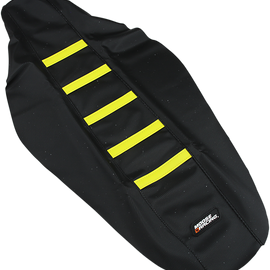 Ribbed Seat Cover - Yellow - Suzuki