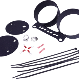 Dual Gauge Bracket -  Wrinkle Black