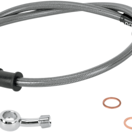 Brake Line - Rear - Stainless Steel - KLR 650