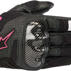 Stella SMX-1 Air V2 Gloves -  Black/Fuschia - XL