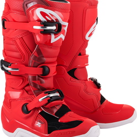 Tech 7S Boots - Red - US 4