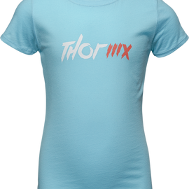 Girl's MX T-Shirt - Sea Blue - XS