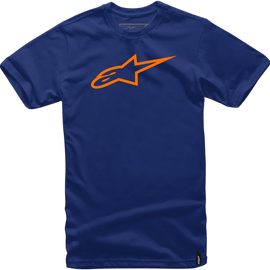 Ageless T-Shirt - Navy/Orange - XL
