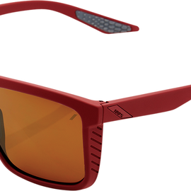 Renshaw Glasses - Crimson - Bronze
