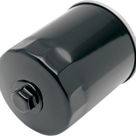 Oil Filter - Spin-On - Black - With Nut