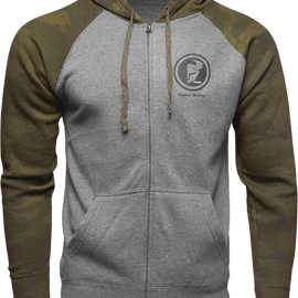 Target Zip Fleece - Camo - XL