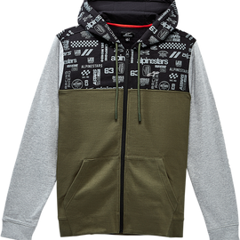 Perpetuity Hoodie - Military Green - Medium