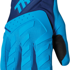 Spectrum Gloves - Blue/Navy - XS