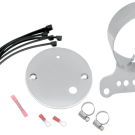 Single Chrome Gauge Bracket